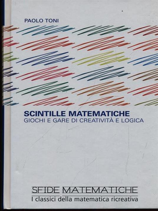 Scintille matematiche - Paolo Toni - copertina