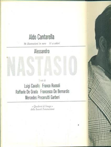 Alessandro Nastasio - Aldo Cantarella - copertina