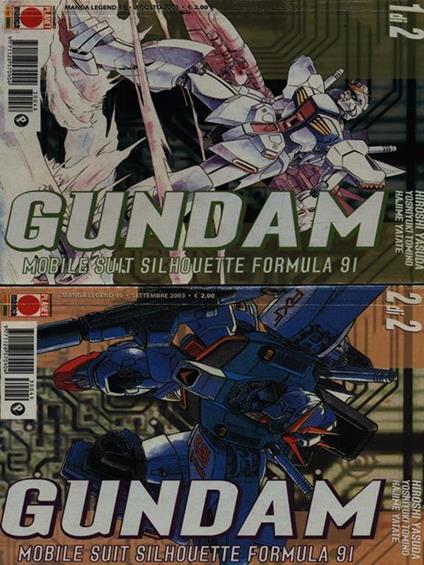 Gundam Mobile Suit Silhouette Formula 91 2vv - copertina