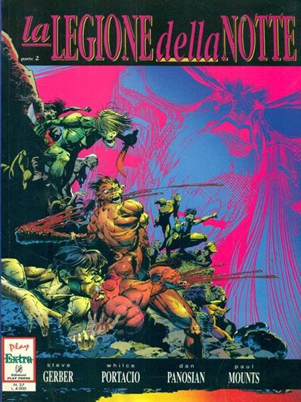 La legione della notte parte 2 - copertina