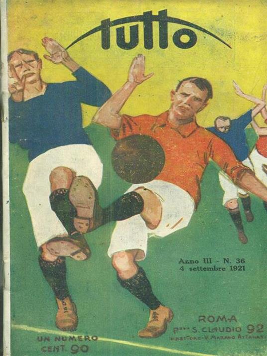 Tutto. Anno III. N 36, 4 settembre 1921 - copertina