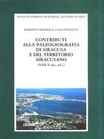 Contributi alla paleogeografia di Siracusa e del territorio siracusano (VIII-V secolo a. C.)