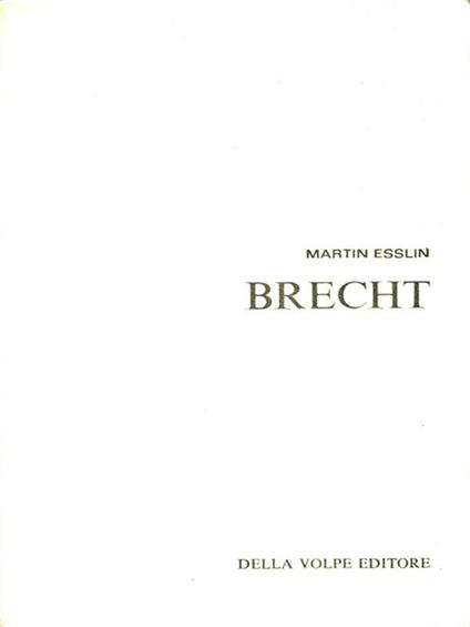 Paolo - Martin Esslin - copertina