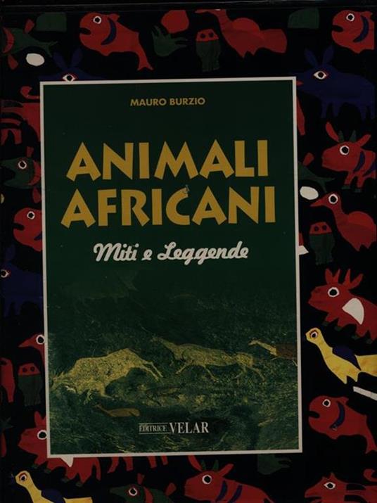 Animali africani 2vv - Mauro Burzio - copertina