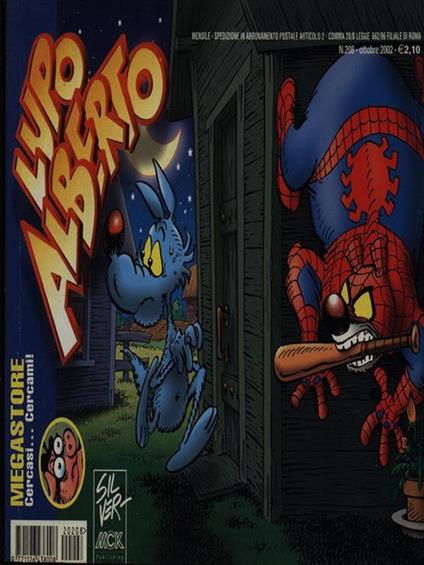 Lupo Alberto n. 208/ottobre 2002 - copertina