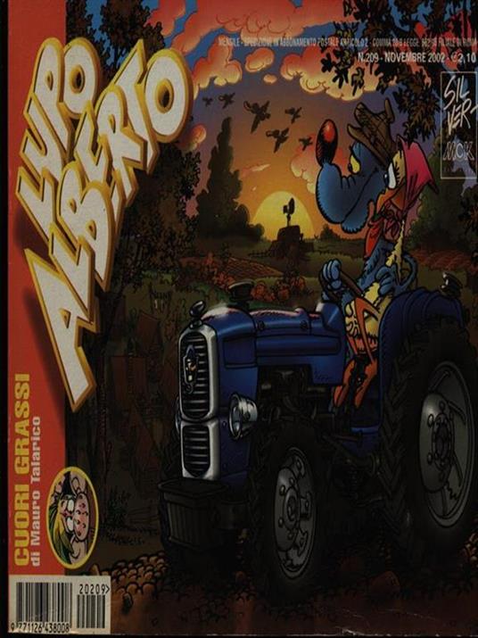 Lupo Alberto n. 209/novembre 2002 - copertina