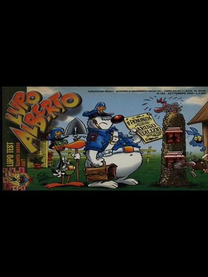 Lupo Alberto n. 183/settembre 2000 - copertina