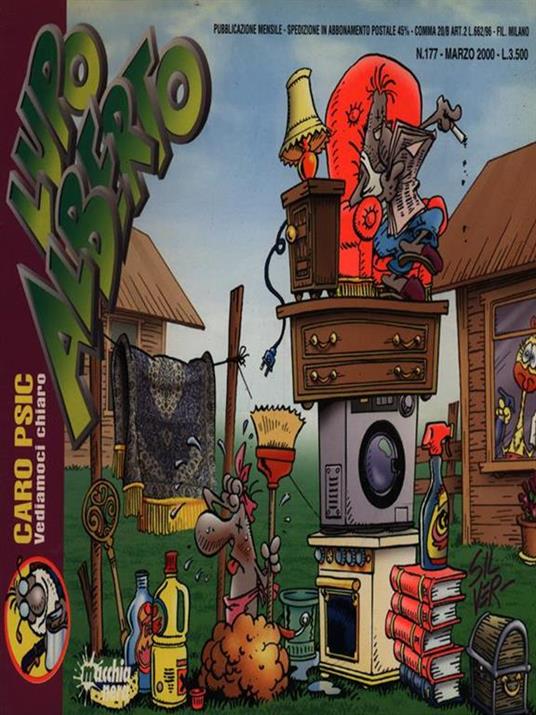 Lupo Alberto n. 177/marzo 2000 - copertina
