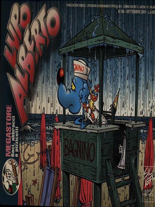 Lupo Alberto n. 195/settembre 2001 - copertina
