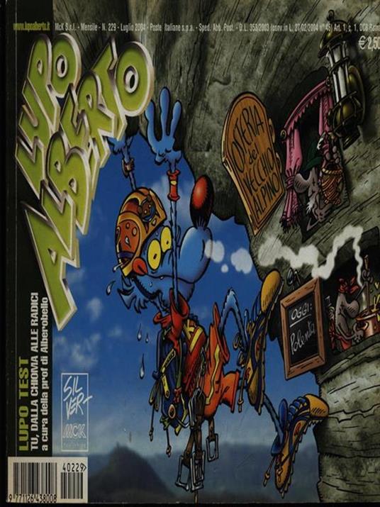 Lupo Alberto n. 229/luglio 2004 - copertina
