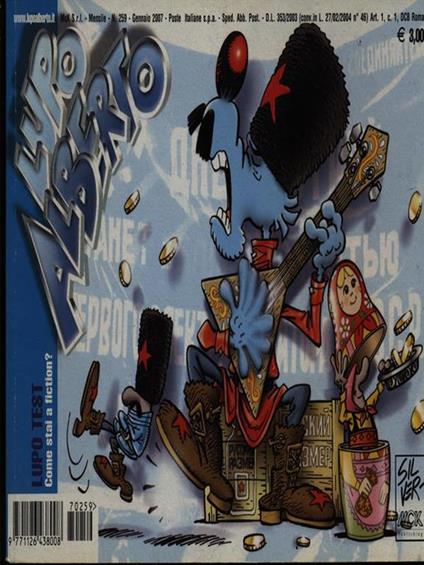 Lupo Alberto n. 259/gennaio 2007 - copertina