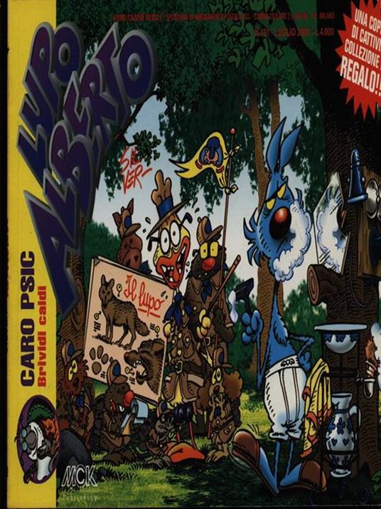 Lupo Alberto n. 181/luglio 2000 - copertina