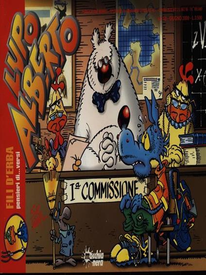 Lupo Alberto n. 180/giugno 2000 - copertina