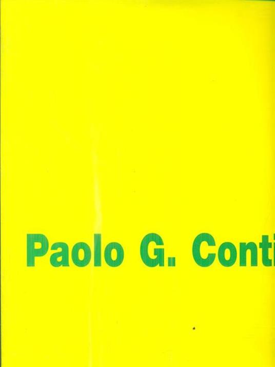 Paolo Guglielmo Conti Guardandomi alle spalle 1974-1994 - copertina