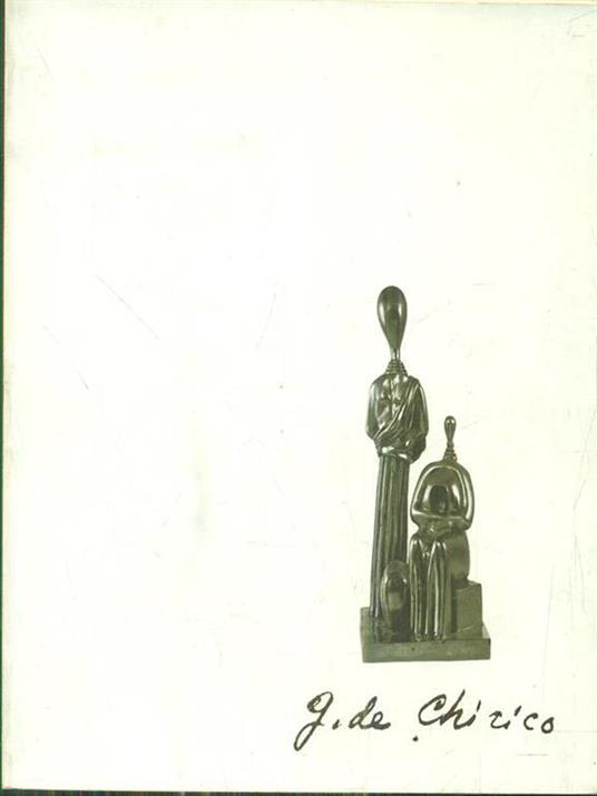 Giorgio De Chirico 'I De Chirico di De Chiricò - copertina