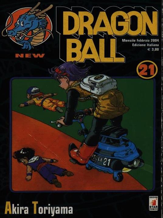 Dragon Ball n. 21/febbraio 2004 - Akira Toriyama - copertina