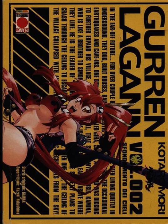 Gurren Lagann n. 002 - Kotaro Mori - copertina