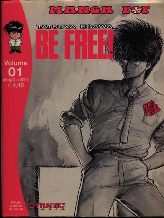 Be free! vol. 01 - Tatsuya Egawa - copertina