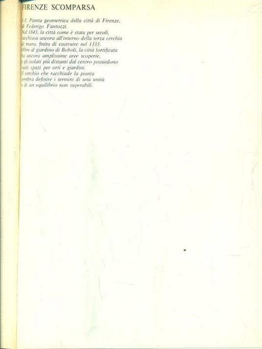 Firenze scomparsa - copertina