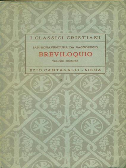 Breviloquio. Vol secondo - copertina