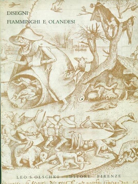 Disegni fiamminghi e olandesi olschki - copertina