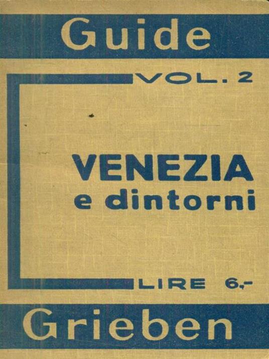 Venezia e dintorni - copertina