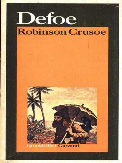 Robinson Crusoe - Daniel Defoe - copertina