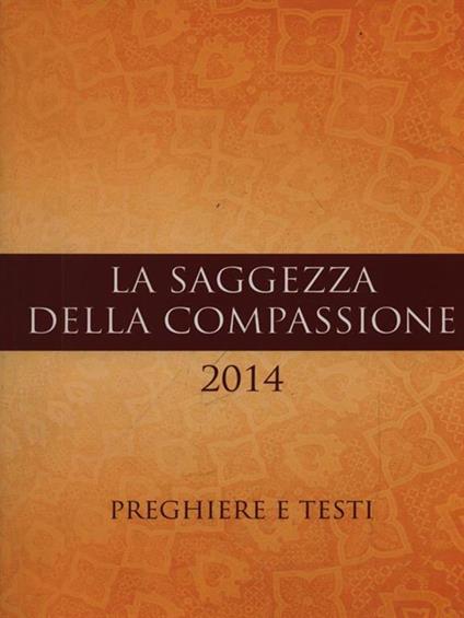 La saggezza della compassione 2vv - copertina