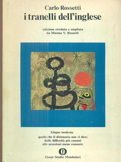 I tranelli dell'inglese - Carlo Rossetti - copertina