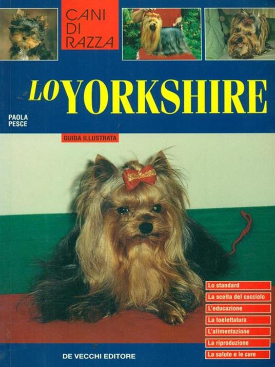 Cani di Razza Lo Yorkshire - Paola Pesce - copertina