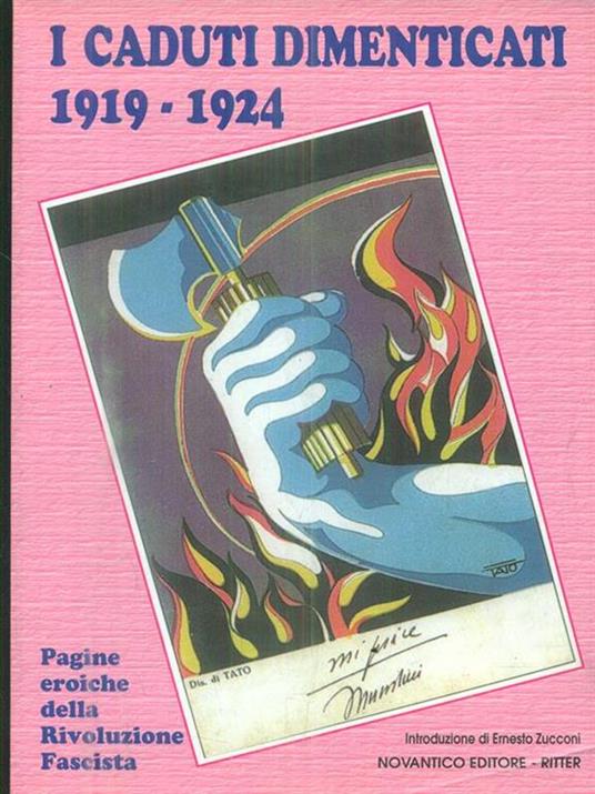 I caduti dimenticati 1919-1924 - copertina