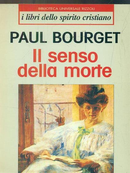 Il senso della morte - Paul Bourget - copertina