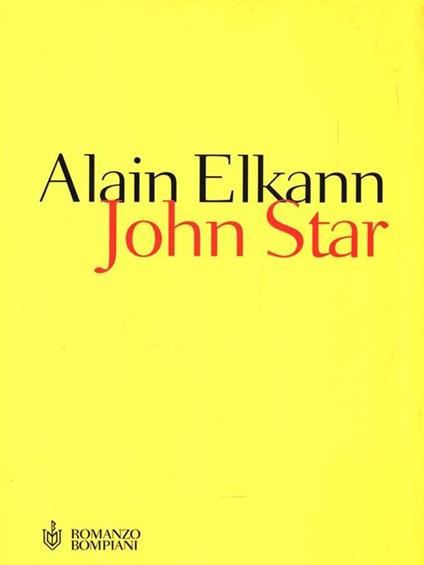 John Star - Alain Elkann - copertina