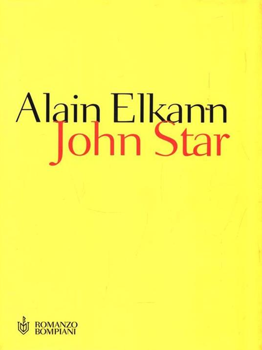 John Star - Alain Elkann - copertina