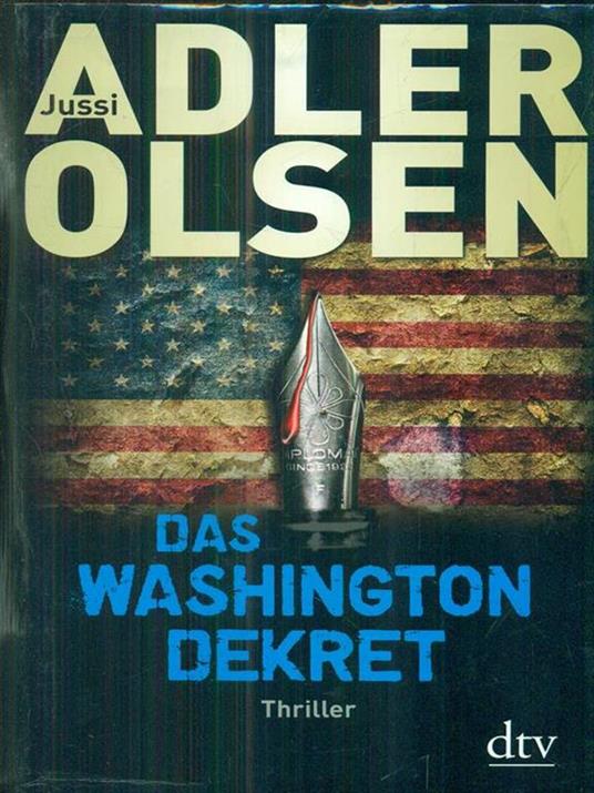 Das Washington-Dekret - Jussi Alder Olsen - copertina