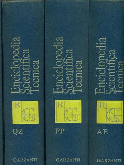 Enciclopedia Scientifica Tecnica - copertina