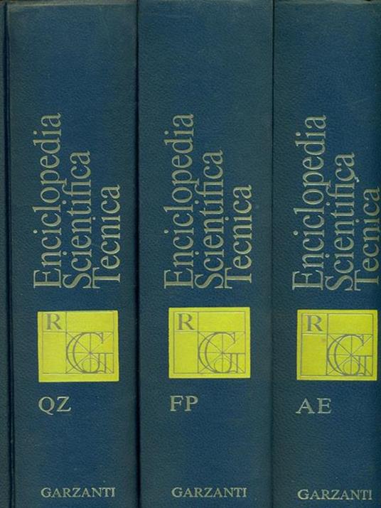 Enciclopedia Scientifica Tecnica - copertina