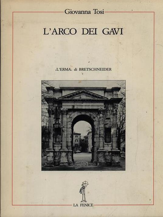 L' arco dei Gavi - Giovanna Tosi - copertina