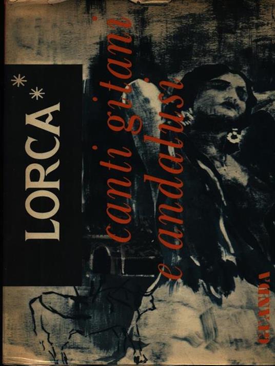 Canti gitani e andalusi - Federico García Lorca - copertina