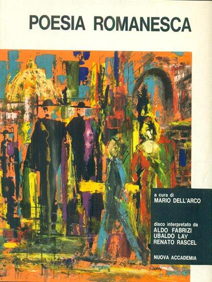 Poesia romanesca - Mario Dell'Arco - copertina