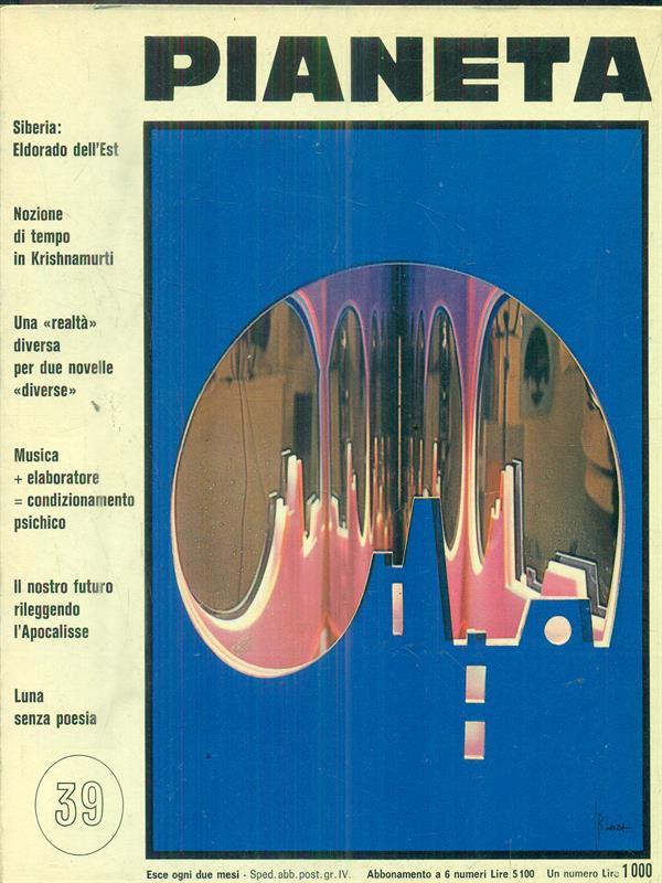 Pianeta. 39 / marzo-aprile 1971