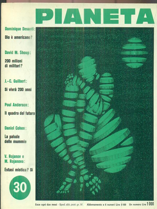 Pianeta. Planete. 30/ settembre-ottobre 1969