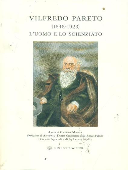 Vilfredo Pareto (1848-1923). L'uomo e lo scienziato - copertina