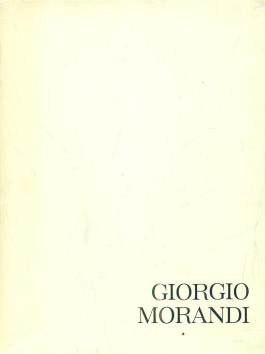 Giorgio Morandi - copertina
