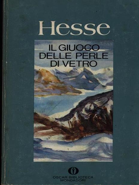 Il giuoco delle perle di vetro - Hermann Hesse - copertina