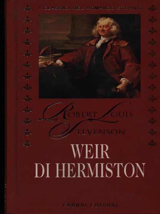 Weir di Hermiston - Robert Louis Stevenson - copertina