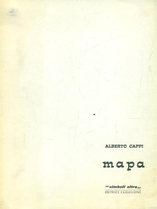 Mapa. Simboli oltre - copertina