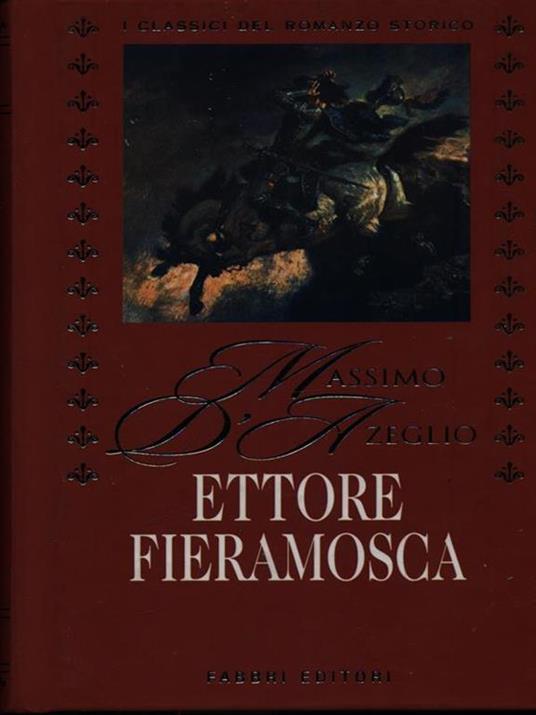 Ettore Fieramosca - Massimo D'Azeglio - copertina