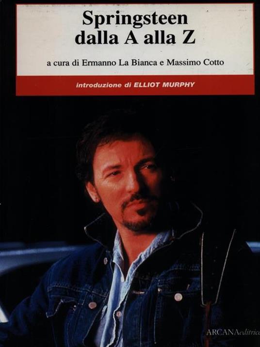 Springsteen dalla A alla Z - copertina