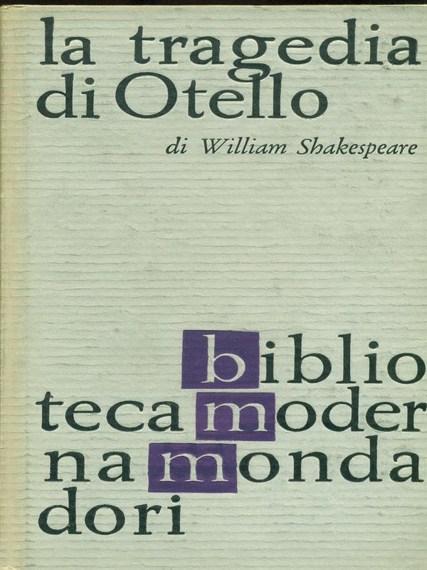 La  tragedia di Otello